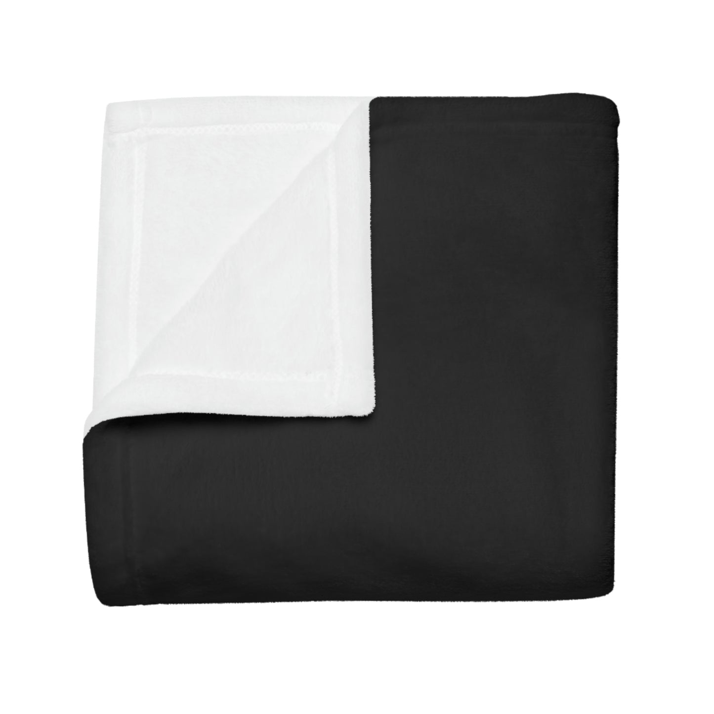 Black Plush Fleece Blanket